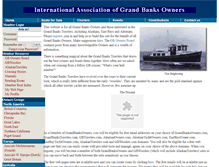 Tablet Screenshot of grandbanksowners.com